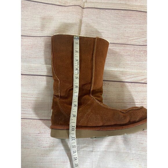 Ugg Australia Women's Brown Sherling Snow Boots - 8 - Picture 12 of 12